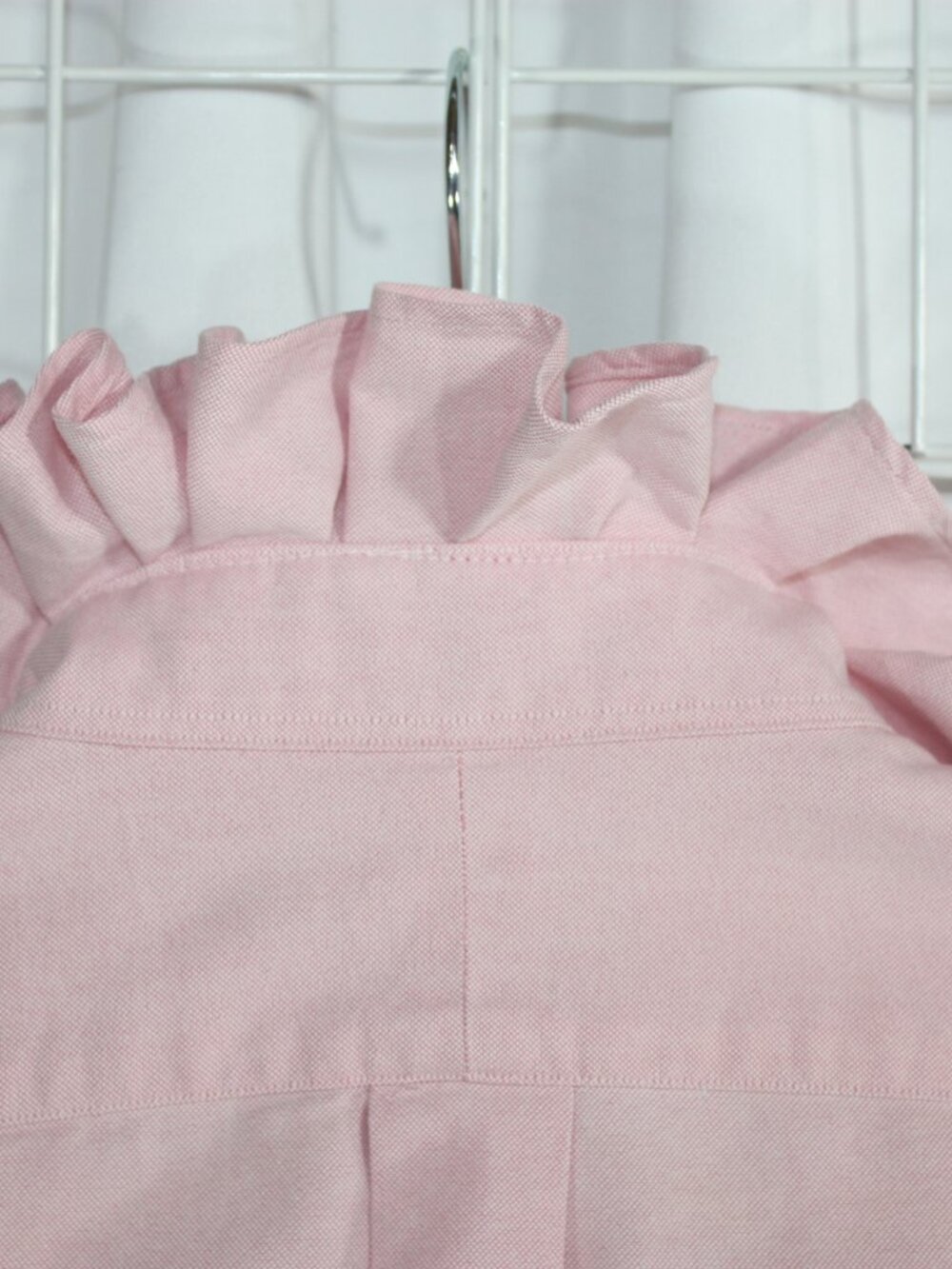 Ralph Lauren Ruffle Collar Shirt - Picture 6 of 8